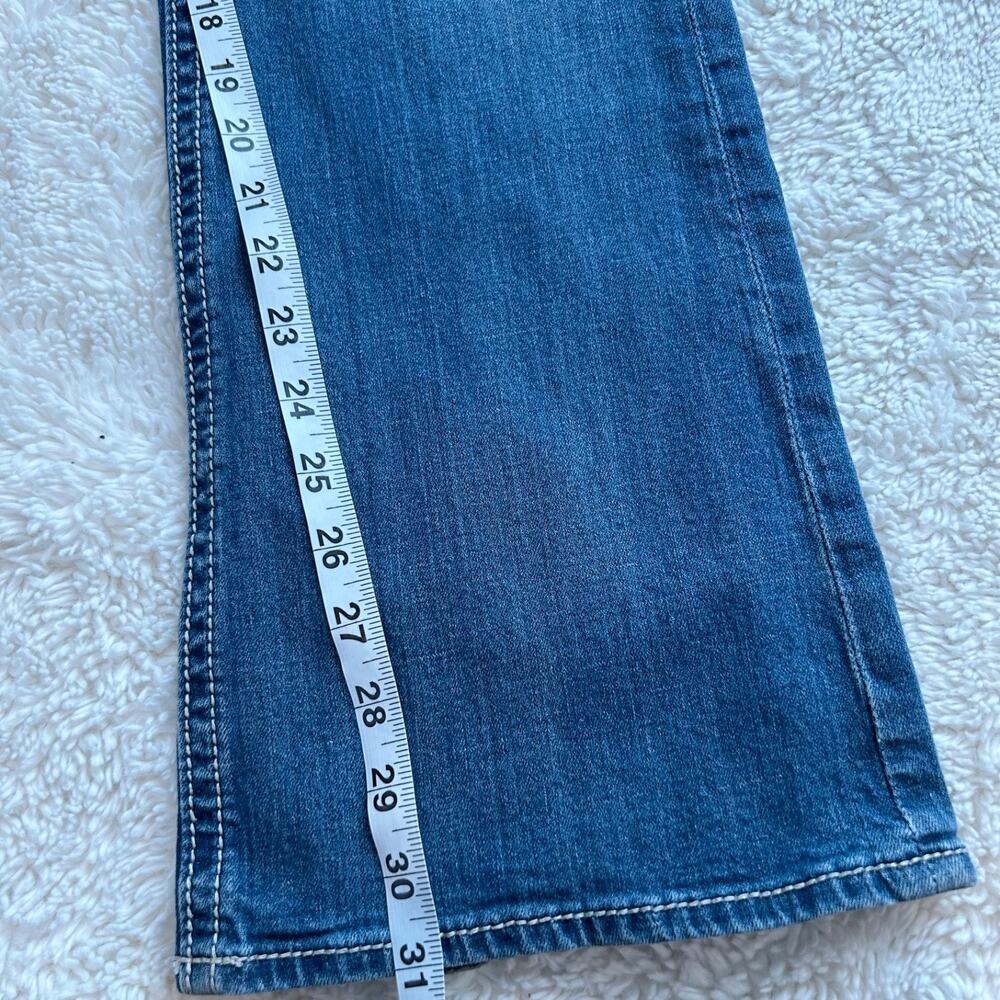 Rerock Express Womens LR Bootcut Jeans 8 Cotton Y2K VTG Western Cowgirl Rock - Picture 5 of 6
